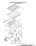 COMPARTMENT SEPARATOR Diagram and Parts List for ET20DKXVW04  Whirlpool Refrigerator