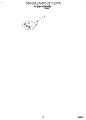 Part Location Diagram of 67645 Whirlpool Vinyl Touch-Up (Grey)