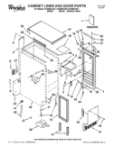 CABINET LINER AND DOOR PARTS Diagram and Parts List for GI15NDXXS1  Whirlpool Ice Maker