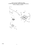 BURNER Diagram and Parts List for 1393W4A  Roper Range