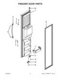 Part Location Diagram of LW10149593 Whirlpool DOR-FIP Stainless Steel