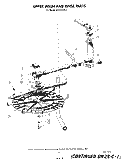 UPPER WASH AND RINSE Diagram and Parts List for KUDI21DS2  KitchenAid Dishwasher