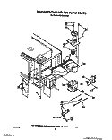 MAGNETRON AND AIR FLOW Diagram and Parts List for KEMI300VBL5  KitchenAid Microwave Oven Combo