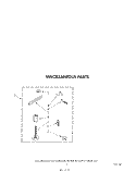 MISCELLANEOUS Diagram and Parts List for LA7801XTF0  Whirlpool Washer