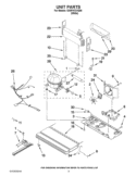 UNIT PARTS Diagram and Parts List for GX5FHTXVQ06  Whirlpool Refrigerator