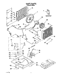 UNIT, LITERATURE Diagram and Parts List for R183A2  Whirlpool Air Conditioner