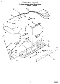 CONTROL Diagram and Parts List for 4KSRS27QDA01  KitchenAid Refrigerator