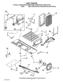 UNIT PARTS Diagram and Parts List for GSS30C7EYF00  Whirlpool Refrigerator