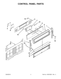 Part Location Diagram of WPW10511278 Whirlpool Range Spark Module