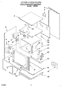 Part Location Diagram of 3188645 Whirlpool SCREW