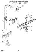 Part Location Diagram of WP8564918 Whirlpool Manifold, Spray Zone