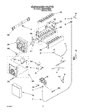 ICEMAKER PARTS, PARTS NOT ILLUSTRATED Diagram and Parts List for KSBP25FKSS02  KitchenAid Refrigerator