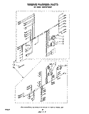 WIRING HARNESS , LITERATURE AND OPTIONAL Diagram and Parts List for RM975PXLW2  Whirlpool Microwave Oven Combo