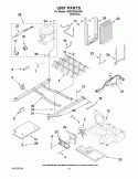 UNIT PARTS Diagram and Parts List for BRS70ERANA01  Whirlpool Refrigerator