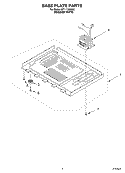 Part Location Diagram of 8184620 Whirlpool TRANSFORMR