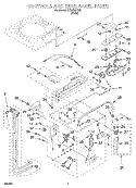 Part Location Diagram of 3967031 Whirlpool USE WPL 3970628