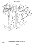 LINER Diagram and Parts List for KTRS20KWAL00  KitchenAid Refrigerator