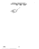 MISCELLANEOUS, OPTIONAL Diagram and Parts List for KUDR25SHBT1  KitchenAid Dishwasher
