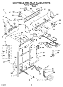Part Location Diagram of 3956738 Whirlpool HARNS-WIRE