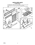 INSTALLATION, LIT/OPTIONAL Diagram and Parts List for ACQ184XY1  Whirlpool Air Conditioner