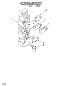 Part Location Diagram of 4358794 Whirlpool BRKT-MOUNT