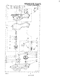 Part Location Diagram of 357172 Whirlpool Bracket, Hose