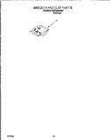 MISCELLANEOUS, OPTIONAL Diagram and Parts List for KUDS25SHBS1  KitchenAid Dishwasher
