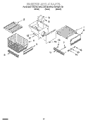 FREEZER SHELF Diagram and Parts List for KSSS48FJT00  KitchenAid Refrigerator