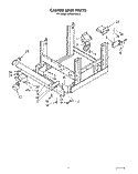 CASTER UNIT Diagram and Parts List for KPDC610S2  KitchenAid Dishwasher