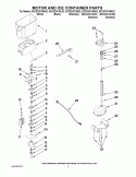 Part Location Diagram of W10178731 Whirlpool BLADE, ROTARY