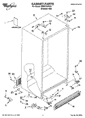 Part Location Diagram of 2255137 Whirlpool Service & Wiring Sheet