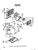 UNIT Diagram and Parts List for X07002X00  Roper Air Conditioner