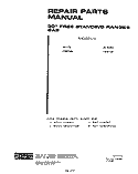 BACKGUARD Diagram and Parts List for F8557W0  Roper Range