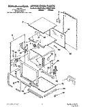 UPPER OVEN, OPTIONAL Diagram and Parts List for KEBI271YWH2  KitchenAid Wall Oven