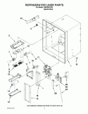 Part Location Diagram of WPW10468891 Whirlpool Housing