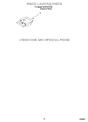 MISCELLANEOUS, OPTIONAL Diagram and Parts List for GU980SCGS3  Whirlpool Dishwasher