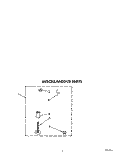MISCELLANEOUS Diagram and Parts List for 3LA5581XYN0  Whirlpool Washer