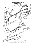 WIRING HARNESS Diagram and Parts List for KEDT105VBL2  KitchenAid Range