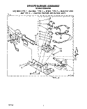 694670 BURNER Diagram and Parts List for CG2951XYN0  Whirlpool Dryer