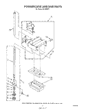 POWERSCREW AND RAM Diagram and Parts List for KU1550VP1  Roper Trash Compactor