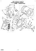 Part Location Diagram of 3393808 Whirlpool ELEMENT