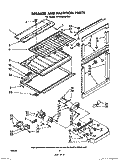 BREAKER AND PARTITION Diagram and Parts List for ET19TKXLWR3  Whirlpool Refrigerator