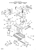 UNIT Diagram and Parts List for GB22DKXGN00  Whirlpool Refrigerator