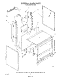 EXTERNAL OVEN Diagram and Parts List for SF3001ERW5  Whirlpool Range