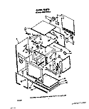 OVEN Diagram and Parts List for KEBS176WBL2  KitchenAid Wall Oven