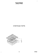 OVEN RACK, LITERATURE Diagram and Parts List for SF365BEYQ3  Whirlpool Range
