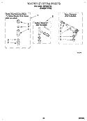 WATER SYSTEM Diagram and Parts List for LSS7233DQ0  Whirlpool Washer