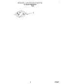 MISCELLANEOUS Diagram and Parts List for DU800DWGU2  Whirlpool Dishwasher