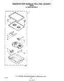 SMOOTH TOP RCK 893 , LITERATURE AND Diagram and Parts List for RS676PXL0  Whirlpool Range