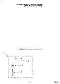 MISCELLANEOUS Diagram and Parts List for LLR6144BW1  Whirlpool Washer